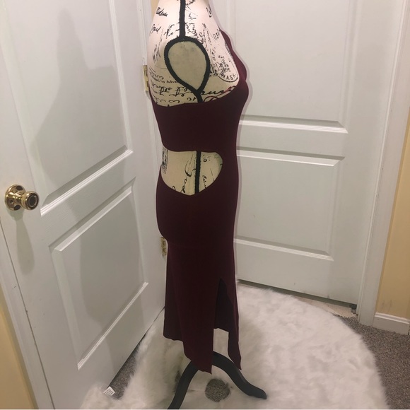 One Shoulder Sweater Dress- size large- NWT $35 - Picture 5 of 7